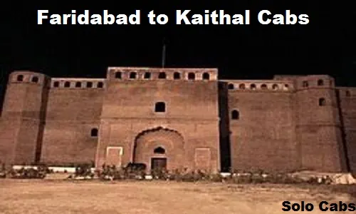 faridabad to kaithal cabs