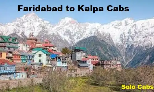 faridabad to kalpa cabs