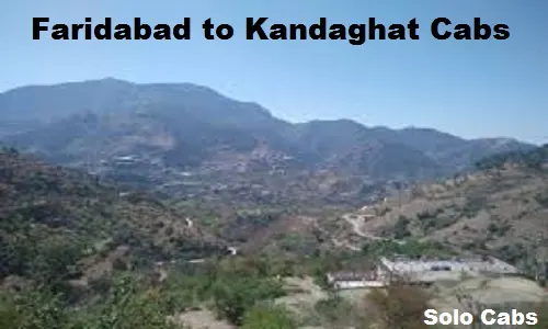 faridabad to kandaghat cabs