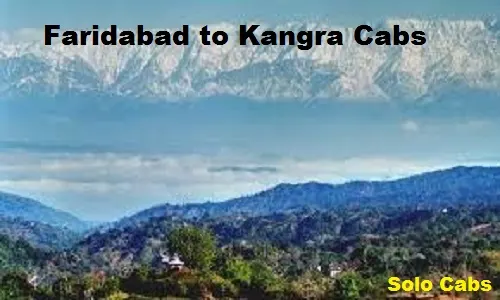 faridabad to kangra cabs
