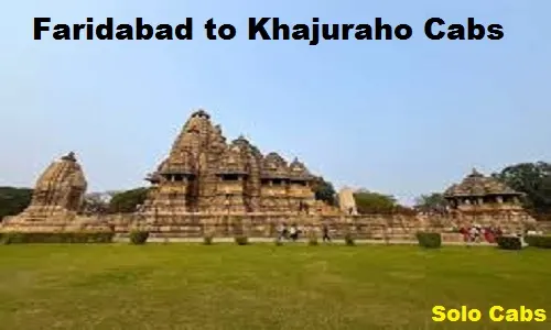 faridabad to khajuraho cabs