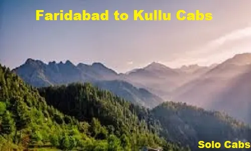 faridabad to kullu cabs