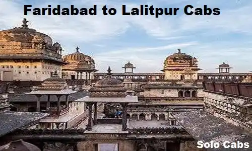 faridabad to lalitpur cabs