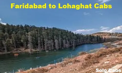faridabad to lohaghat cabs