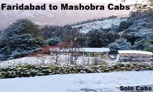 faridabad to mashobra cabs