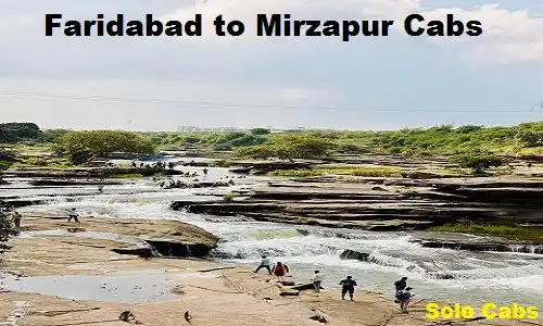 faridabad to mirzapur cabs