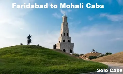 faridabad to mohali cabs