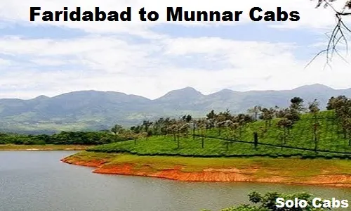 faridabad to munnar cabs