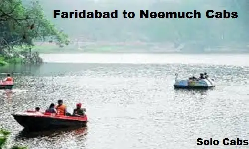 faridabad to neemuch cabs