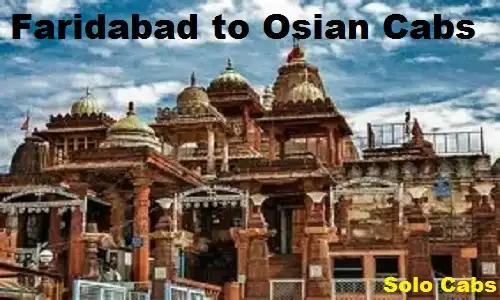 faridabad to osian cabs