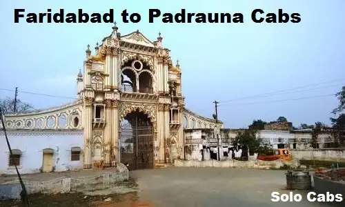 faridabad to padrauna cabs