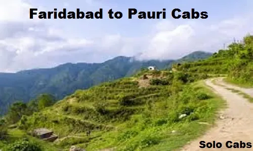 faridabad to pauri cabs