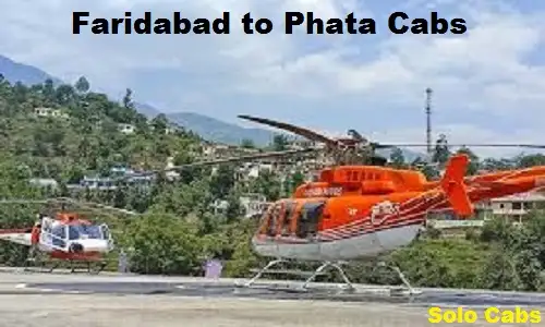 faridabad to phata cabs