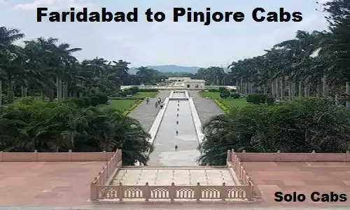 faridabad to pinjore cabs