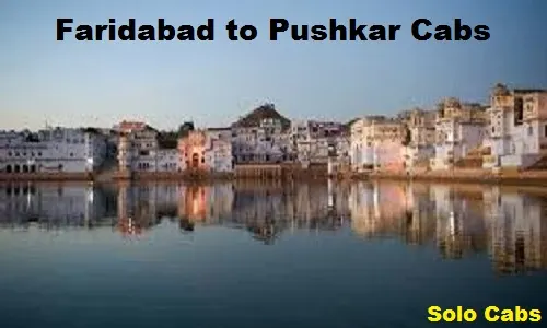 faridabad to pushkar cabs