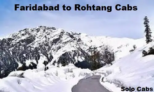 faridabad to rohtang cabs