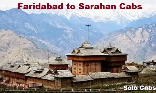 faridabad to sarahan cabs
