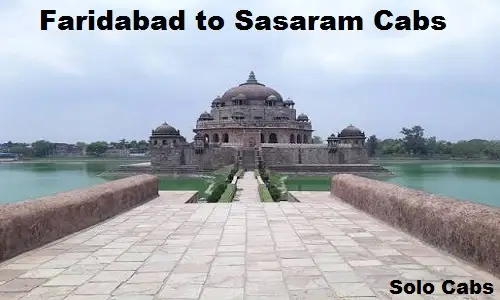 faridabad to sasaram cabs