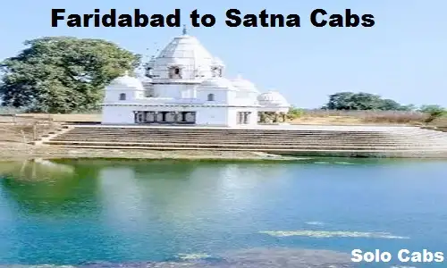 faridabad to satna cabs