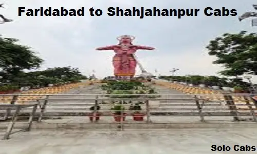 faridabad to shahjahanpur cabs
