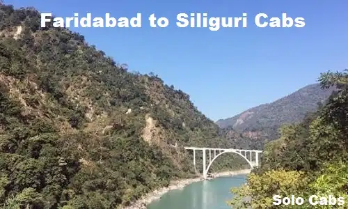 faridabad to siliguri cabs