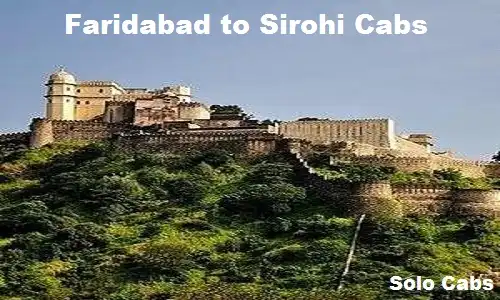 faridabad to sirohi cabs