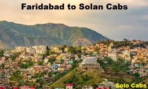 faridabad to solan cabs