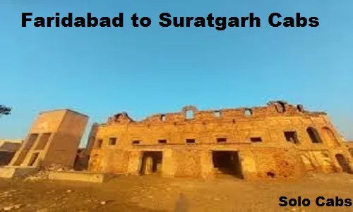 faridabad to suratgarh cabs