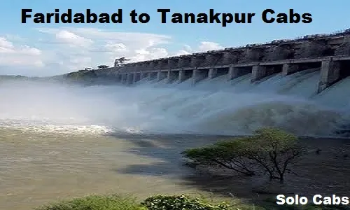 faridabad to tanakpur cabs