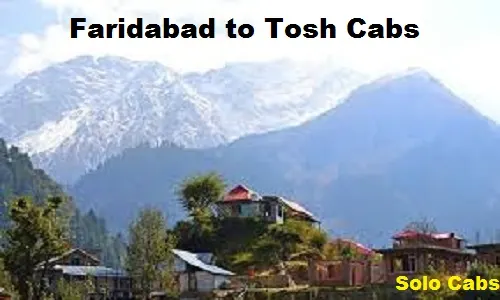 faridabad to tosh cabs