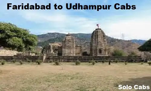 faridabad to udhampur cabs