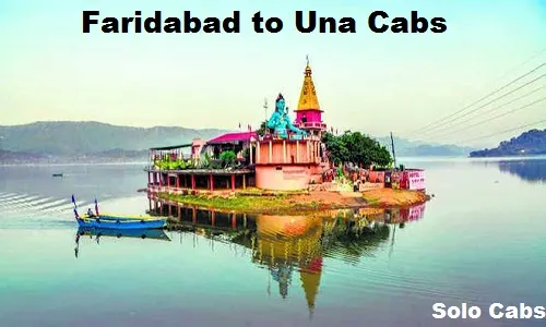 faridabad to una cabs