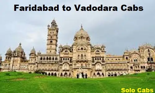 faridabad to vadodara cabs