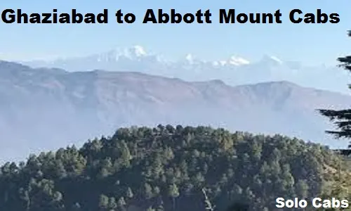 ghaziabad to abbott mount cabs