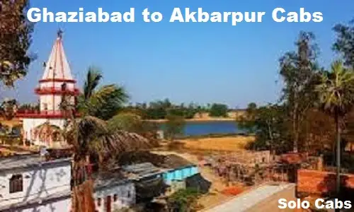 ghaziabad to akbarpur  cabs
