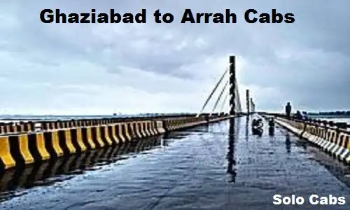 ghaziabad to arrah cabs