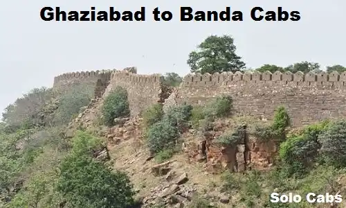 ghaziabad to banda cabs