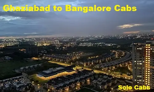 ghaziabad to bangalore cabs