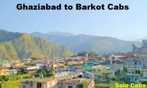 ghaziabad to barkot cabs