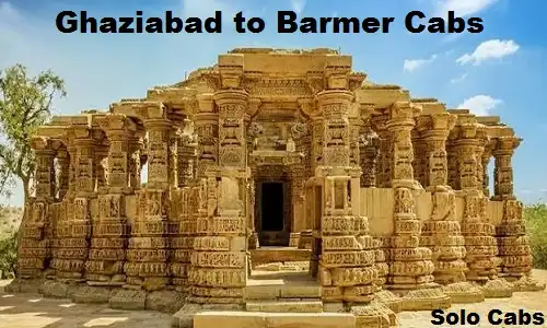 ghaziabad to barmer cabs