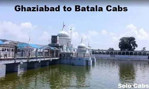 ghaziabad to batala cabs