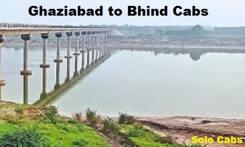 ghaziabad to bhind cabs