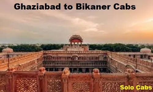 ghaziabad to bikaner cabs