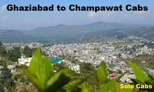 ghaziabad to champawat cabs