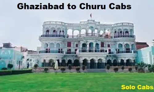 ghaziabad to churu cabs