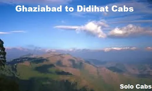 ghaziabad to didihat cabs