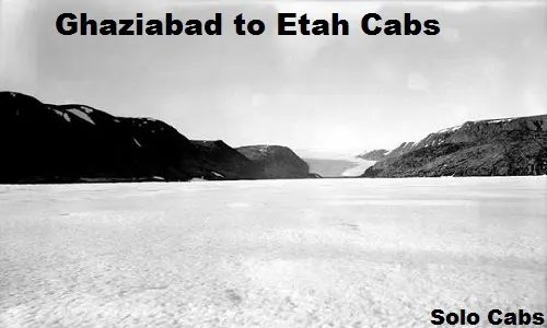 ghaziabad to etah cabs