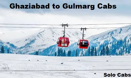 ghaziabad to gulmarg cabs