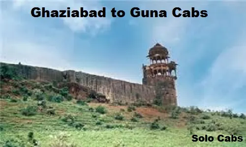 ghaziabad to guna cabs