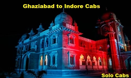 ghaziabad to indore cabs